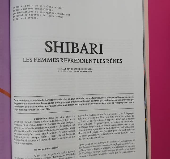 « Shibari, les femmes reprennent les rênes »