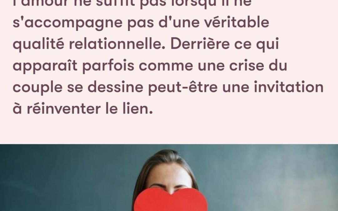 « Les femmes ne renoncent pas à l&rsquo;amour, elles renoncent à certains modèles de relations », Magali Croset-Calisto. Une tribune à lire sur slate.fr